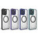 iPhone 15 Pro Max Double-sided Non-slip PC+TPU Magsafe Magnetic Phone Case - Royal Blue