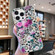 iPhone 15 Pro Max IMD Shell Pattern TPU Phone Case - Leopard Flower