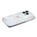 iPhone 15 Pro Max IMD Shell Pattern TPU Phone Case - White Marble