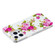 iPhone 15 Pro Max Electroplating Soft TPU Phone Case - Rose Flower