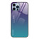 iPhone 15 Pro Max Gradient Color Glass Phone Case - Aurora Blue