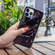 IMD Marble TPU Phone Case iPhone 15 Pro Max - Black