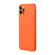 iPhone 15 Pro Max Straight Edge Solid Color TPU Shockproof Phone Case - Orange