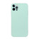 iPhone 15 Pro Max Straight Edge Solid Color TPU Shockproof Phone Case - Light Cyan