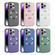 iPhone 15 Pro CD Texture MagSafe Frosted Translucent Phone Case - Dark Purple