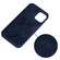 iPhone 15 Pro Solid Color Silicone Phone Case - Midnight Blue