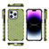 iPhone 15 Pro Honeycomb Phone Case - Green