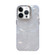 iPhone 15 Pro Gradient Shell Texture TPU + Acrylic IMD Phone Case - Silver