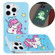 iPhone 15 Pro Electroplating Soft TPU Phone Case - Star Unicorn