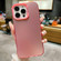 iPhone 15 Pro IMD Colorful Gradient Acrylic Phone Case - Pink