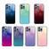 iPhone 15 Pro Gradient Color Glass Phone Case - Pink Purple