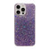 iPhone 15 Pro Glitter Sequins Epoxy TPU Phone Case - Purple