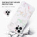 iPhone 13 Pro Max Laser Marble TPU Phone Case - White
