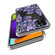iPhone 13 Pro Max Laser IMD Pattern TPU Phone Case - Purple Flower