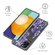 iPhone 13 Pro Max Laser IMD Pattern TPU Phone Case - Purple Flower