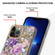 iPhone 13 Pro Max Flowers and Plants Series IMD TPU Phone Case  - Purple Peony