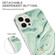 iPhone 13 Pro Max Sands Marble Double-sided IMD Pattern TPU + Acrylic Case - Green