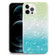 iPhone 13 Pro Max Gradient Color Shell Texture IMD TPU Shockproof Case  - Gradient Green Blue