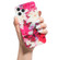 iPhone 13 Pro Max Butterfly Shell Colorful Series Pattern IMD TPU Shockproof Case  - Rose Red