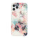 iPhone 13 Pro Max Butterfly Shell Colorful Series Pattern IMD TPU Shockproof Case  - Light Pink