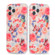 iPhone 13 Pro Max Butterfly Shell Colorful Series Pattern IMD TPU Shockproof Case  - Pink