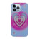 iPhone 13 Pro Max PC + TPU Dual-side Laminating IMD Phone Case - Tassel Love
