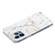 iPhone 13 Pro Max IMD Marble Pattern TPU Phone Case  - White