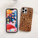 iPhone 13 Pro Max Leopard Pattern Non-full Coverage TPU Protective Case  - Brown