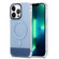 iPhone 13 Pro Max PC + TPU IMD MagSafe Magnetic Phone Case - Grey