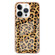 iPhone 13 Pro Max Electroplating Marble Dual-side IMD Phone Case - Leopard Print