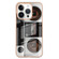 iPhone 13 Pro Max Electroplating Marble Dual-side IMD Phone Case - Retro Radio