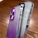 iPhone 13 Pro Max Double Sided IMD Gradient Glitter PC Phone Case - Purple