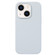 iPhone 15 Liquid Silicone Phone Case - Blue Grey