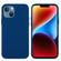 iPhone 15 Solid Color Silicone Phone Case - Cobalt Blue