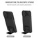 iPhone 15 Stereoscopic Holder Sliding Camshield Phone Case - Black