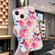 iPhone 15 IMD Shell Pattern TPU Phone Case - Butterfly Flower