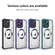 iPhone 15 CD Texture Magsafe Phone Case - Dark Purple