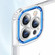 iPhone 14 Pro Max Transparent Acrylic Space Phone Case  - Blue