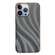 iPhone 14 Pro Max Nano Electroplating Protective Phone Case  - Silver Bead Grey
