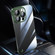 iPhone 14 Pro Max Electroplating Frameless Clear PC Phone Case - Green