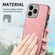 iPhone 14 Pro Max Skin-Feel Electroplating TPU Shockproof Phone Case - Pink