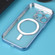iPhone 14 Pro Max MagSafe Electroplating Straight TPU Phone Case  - Blue