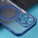 iPhone 14 Pro Max MagSafe Electroplating Straight TPU Phone Case  - Dark Blue