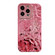 iPhone 14 Pro Max Meteorite Texture Electroplating TPU Phone Case - Red