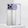 iPhone 14 Pro Max Electroplating High Transparent TPU Phone Case  - Purple