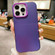 iPhone 14 Pro Max IMD Colorful Gradient Acrylic Phone Case - Purple