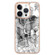 iPhone 14 Pro Max Electroplating Marble Dual-side IMD Phone Case - Totem Elephant