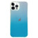 iPhone 14 Pro Max Double Sided IMD Laser Gradient PC Phone Case - Blue