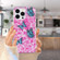 iPhone 14 Pro Max IMD Shell Pattern TPU Phone Case - Colorful Butterfly