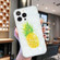 iPhone 14 Pro Max IMD Shell Pattern TPU Phone Case - Pineapple